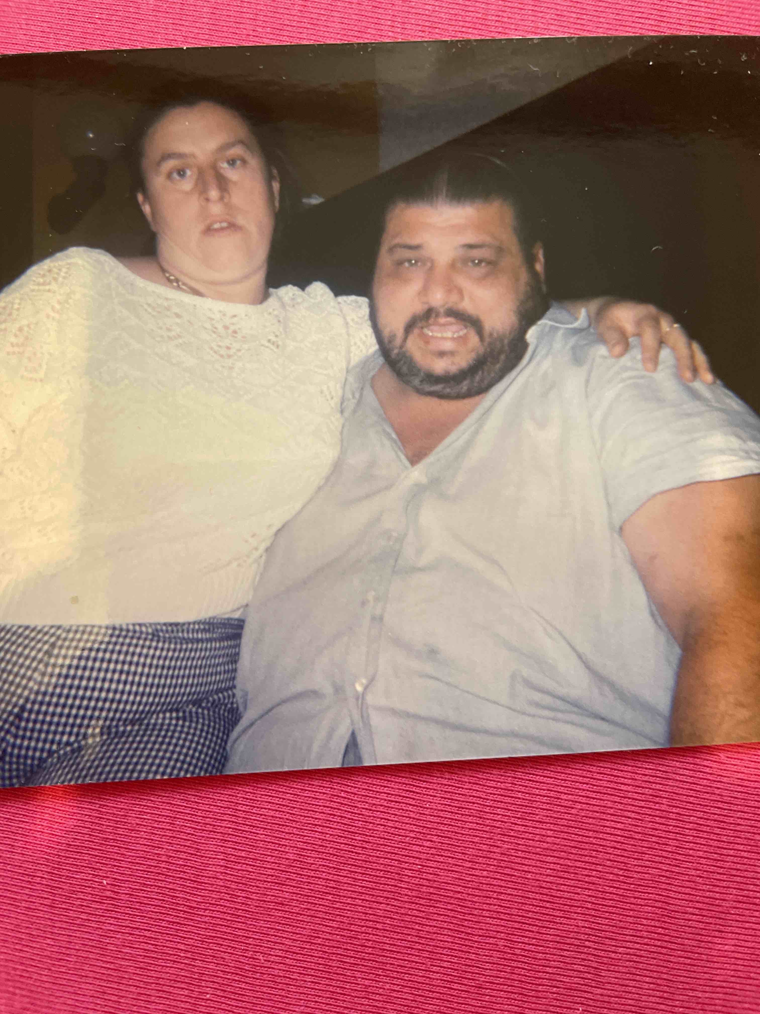 Paní Bohumila před operací plikací žaludku ještě s manželem. Paní Bobumila před operací žaludku